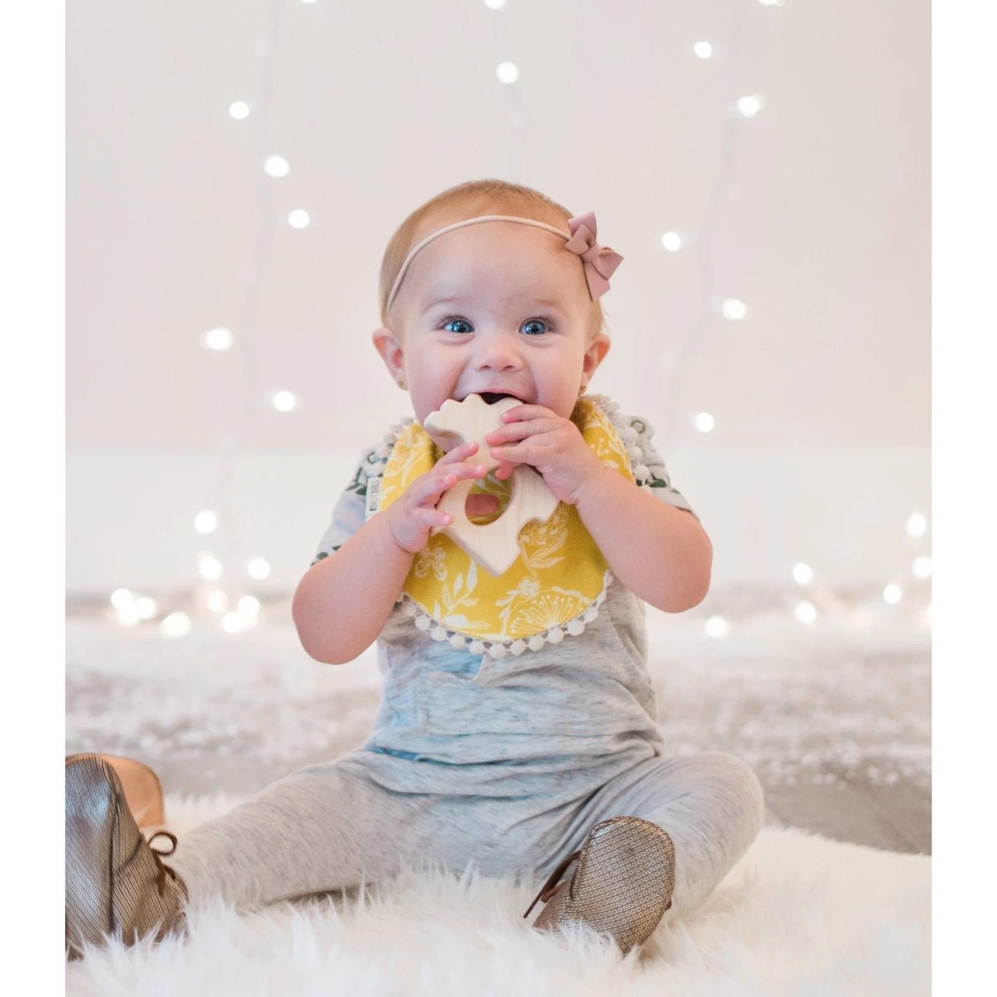 Moose Wooden Teether