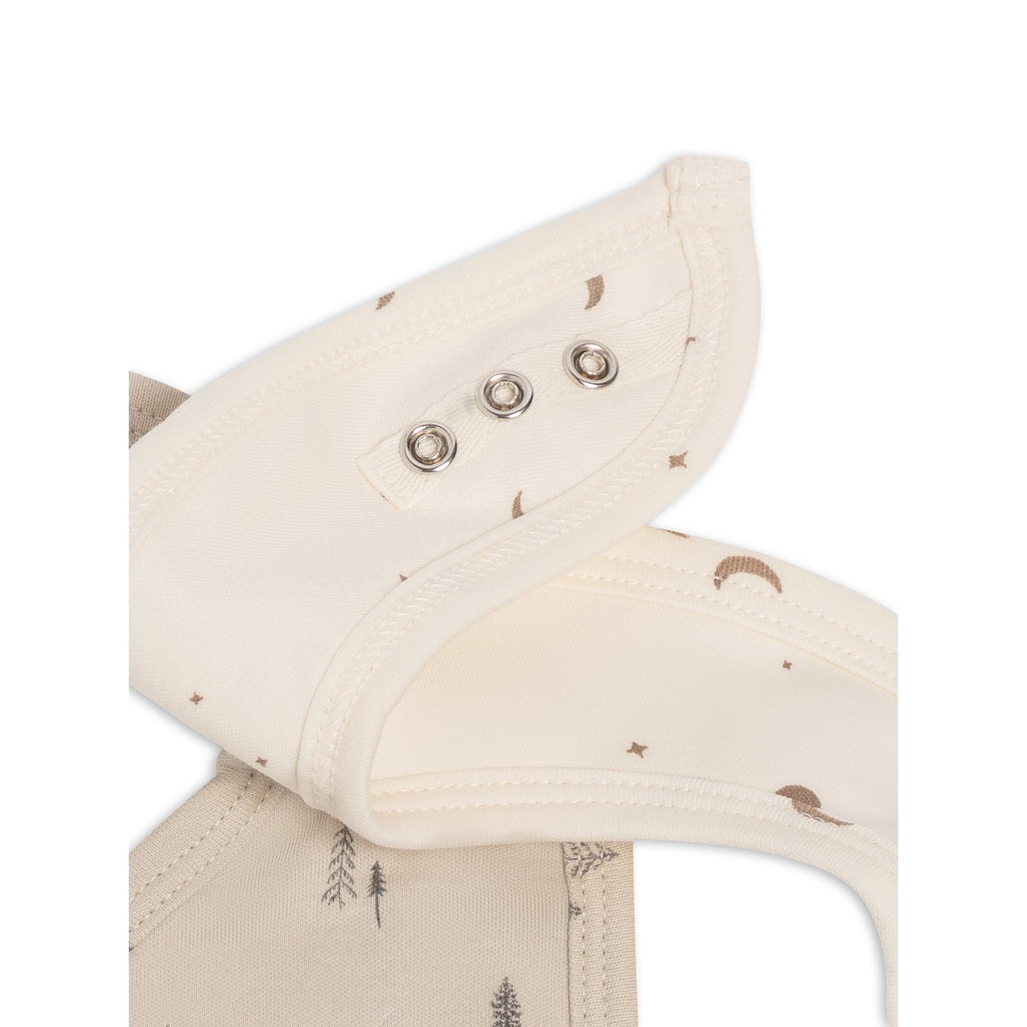 Organic Baby Muslin Bib Set | Moon & Trees