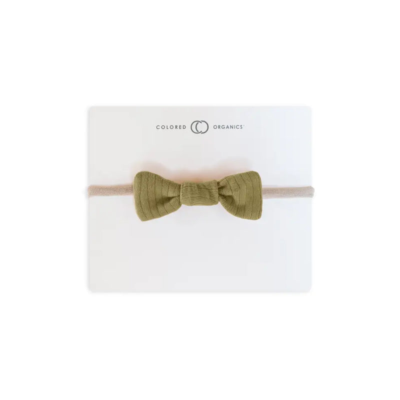 Organic Dainty Bow | Herb