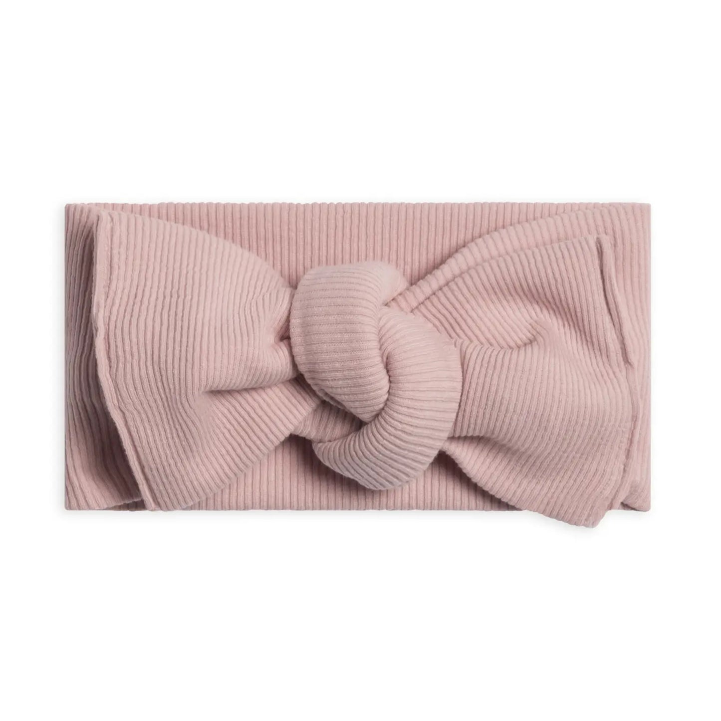 Ribbed Bow Wrap | Rosa