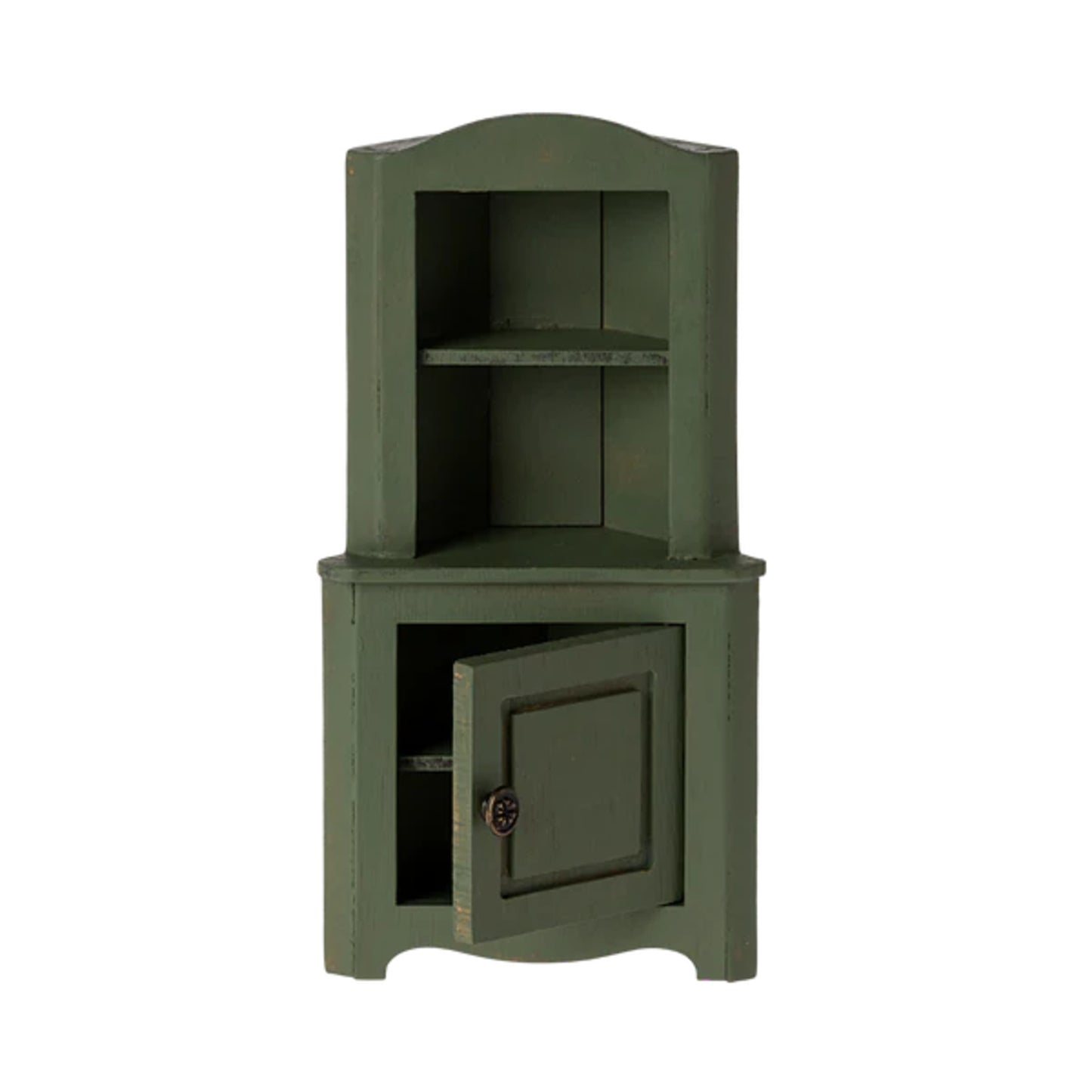 Maileg Corner Cabinet | Dark Green