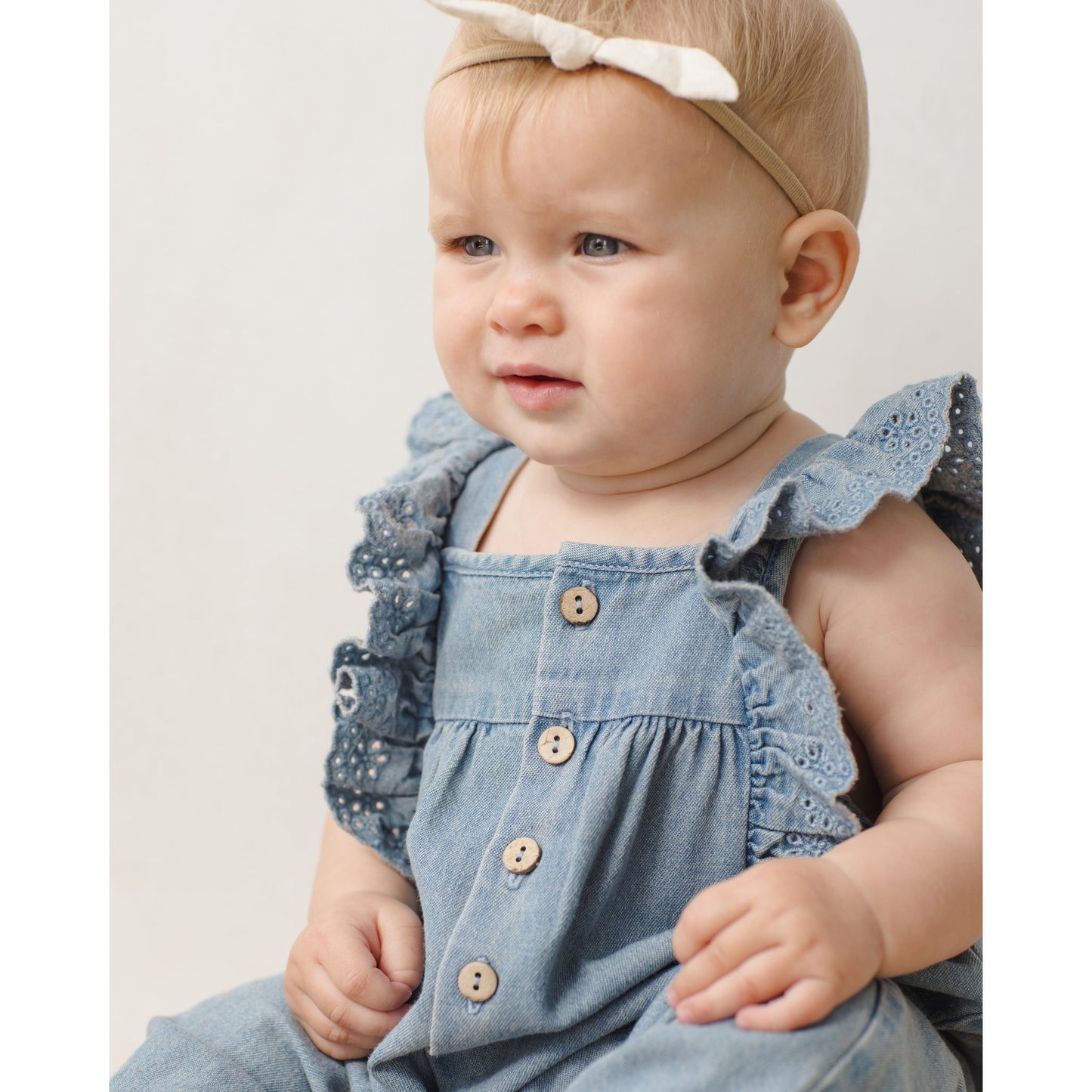Nova Romper | Chambray