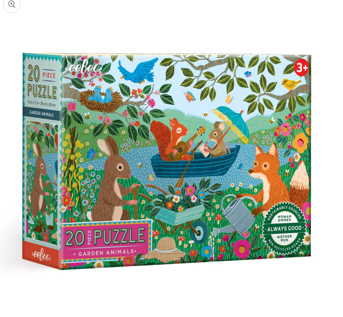 Garden Animals | 20 Piece Puzzle