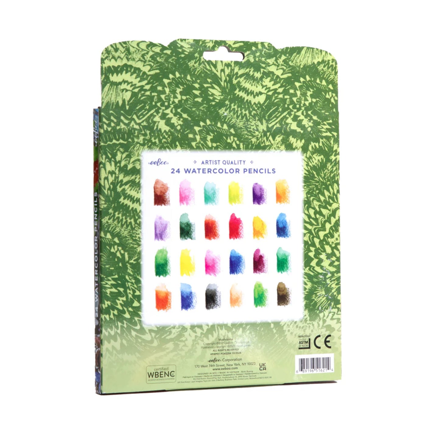 Watercolor Pencils | Mushrooms
