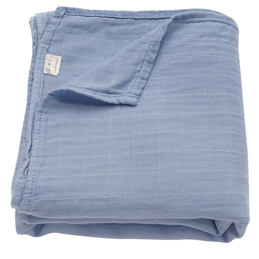 Muslin Swaddle | Dream Blue