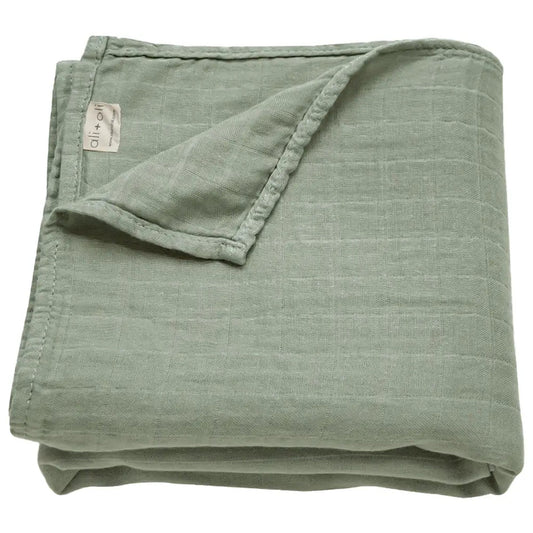 Muslin Swaddle | Apple Green