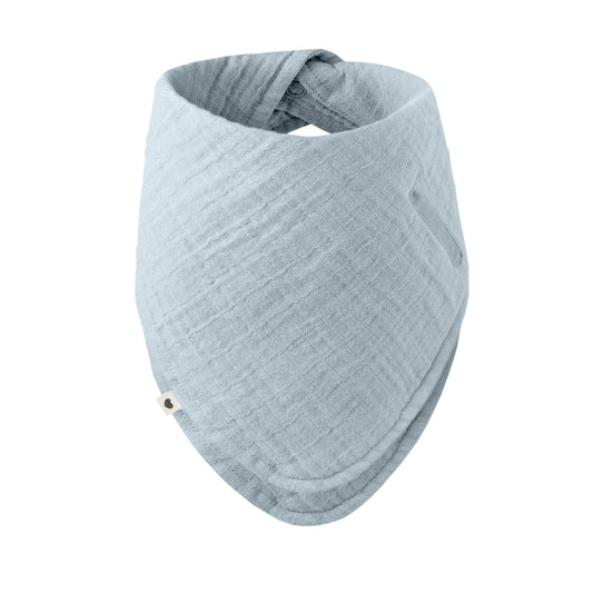 Organic Bandana Bib | Baby Blue