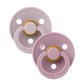 Natural Rubber Pacifier 2-Pack | Lilac/Heather