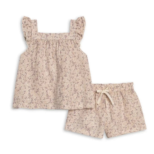 Louise Muslin Tank + Short Set | Vionna Floral