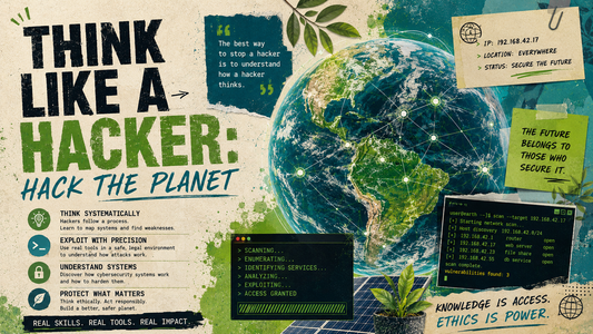 Class | STEAM Series | Crime Week | Think Like a Hacker: Hack the Planet