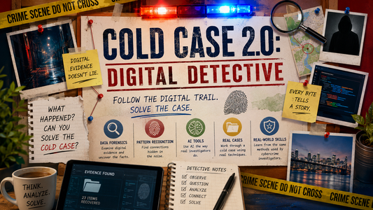 Class | STEAM Series | Crime Week | Cold Case 2.0: Digital Detective