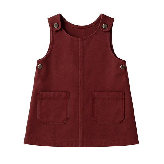 Alma Twill Jumper | Cranberry