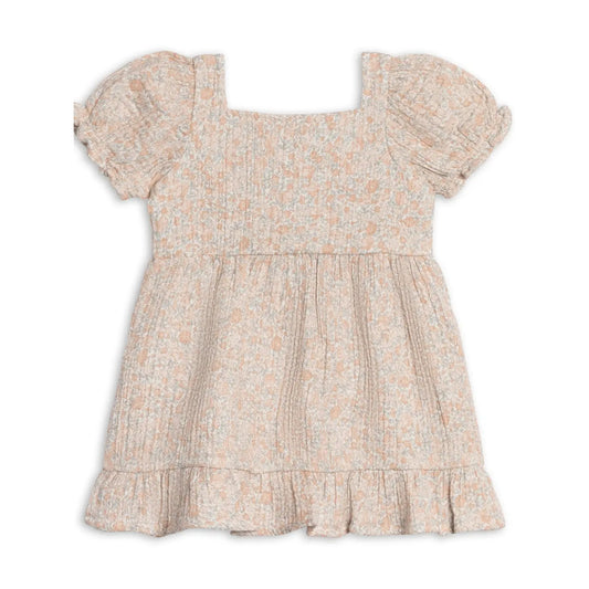 Celine Muslin Square Neck Dress | Belmont Floral