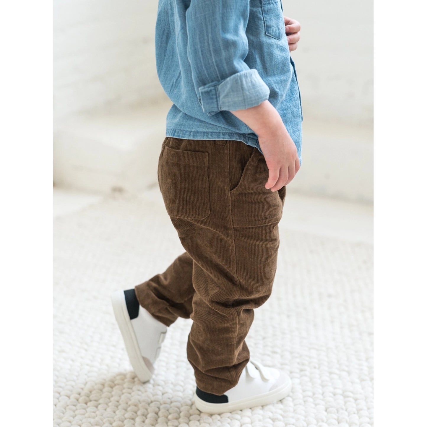 Kent Corduroy Pant | Sepia