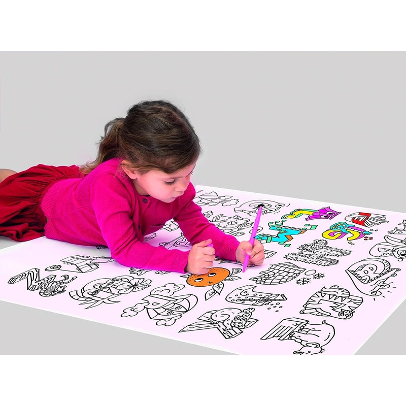 Giant Coloring Poster | ABC