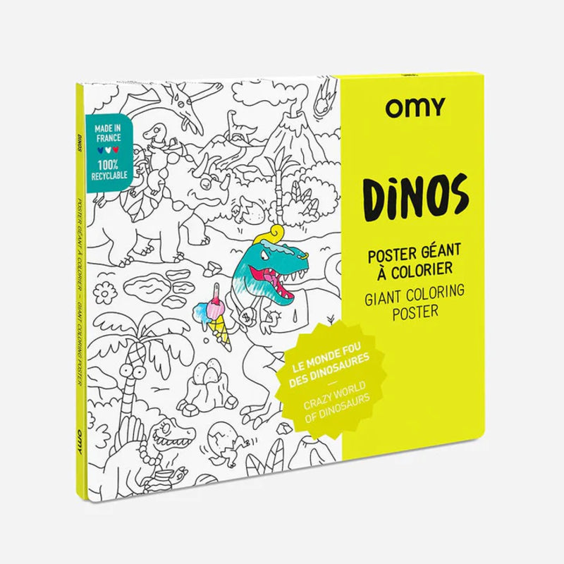 Giant Coloring Poster | Dino