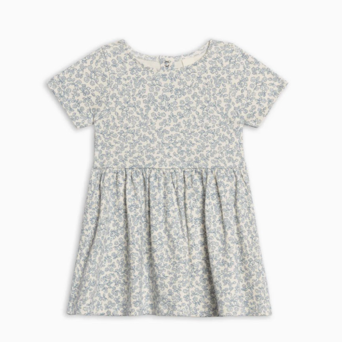 Floral dress on a white background