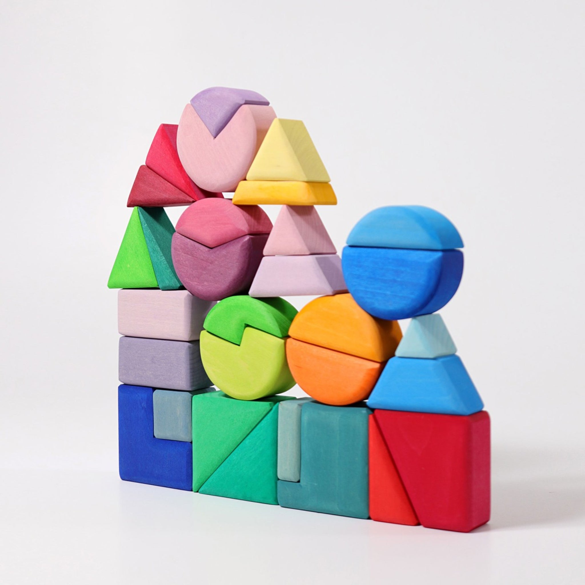 Wooden Shape Blocks | Triangle, Square & Circle – Marley & Moose