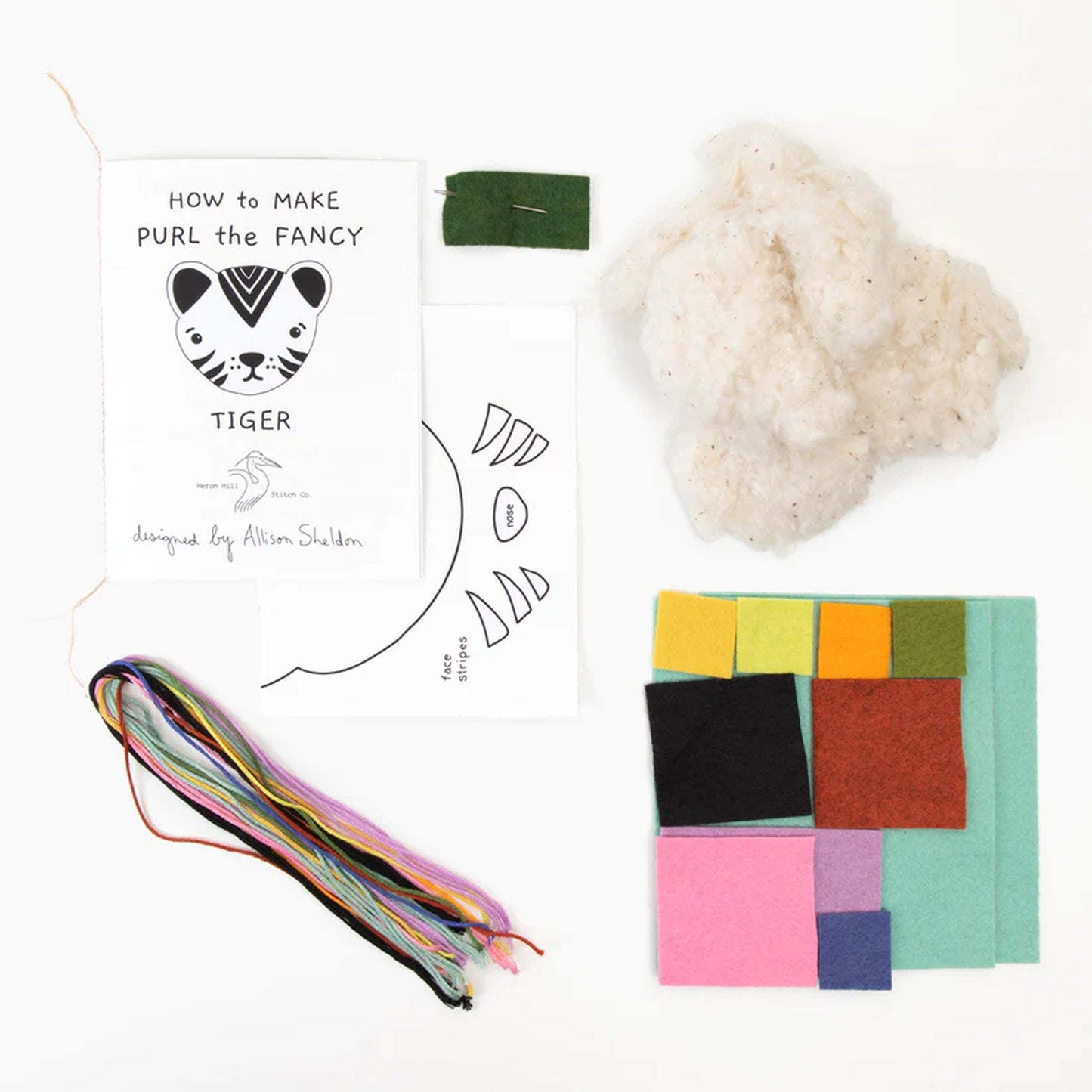 DIY Craft Kit | Purl the Fancy Tiger