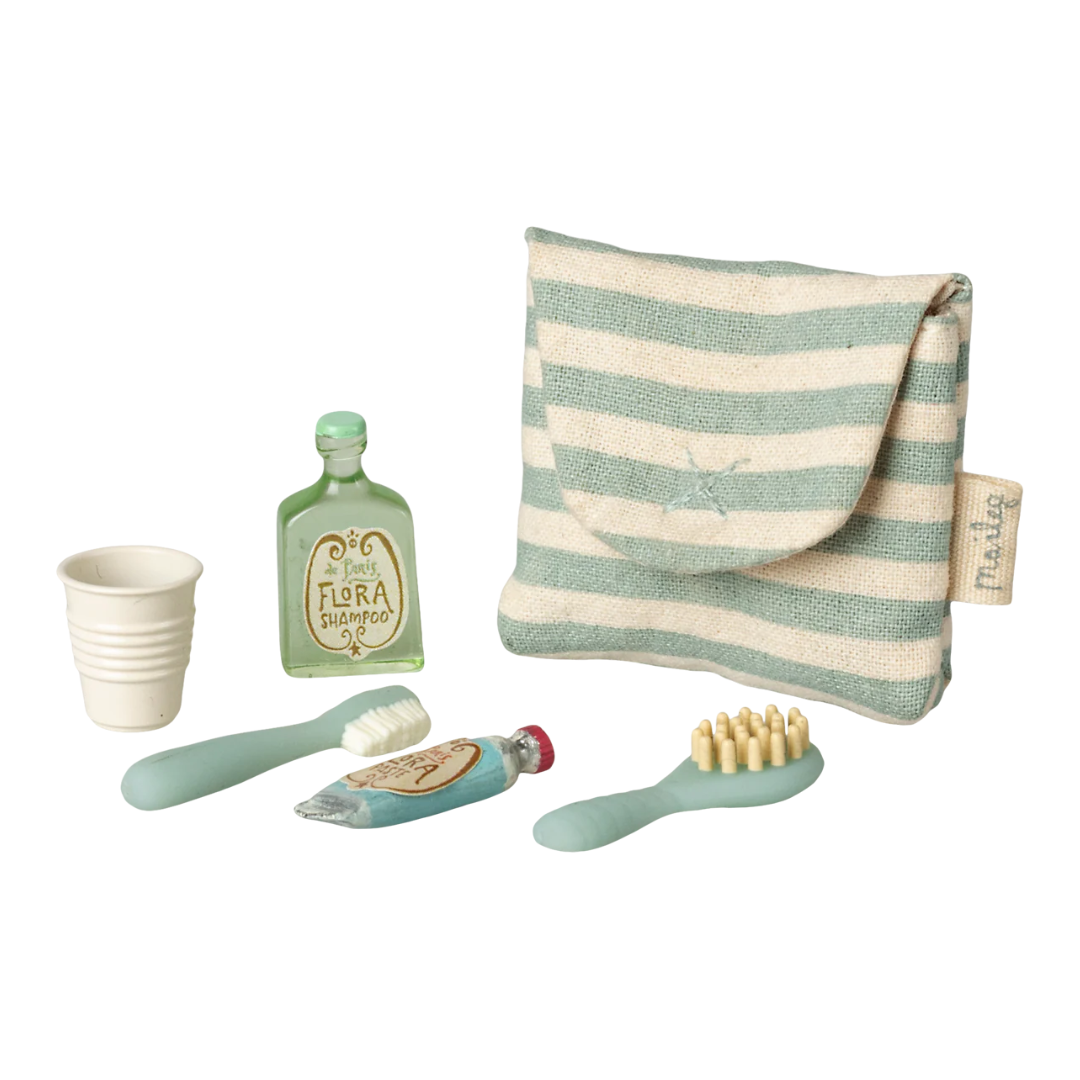 Maileg Toothbrush Set | Blue Stripe