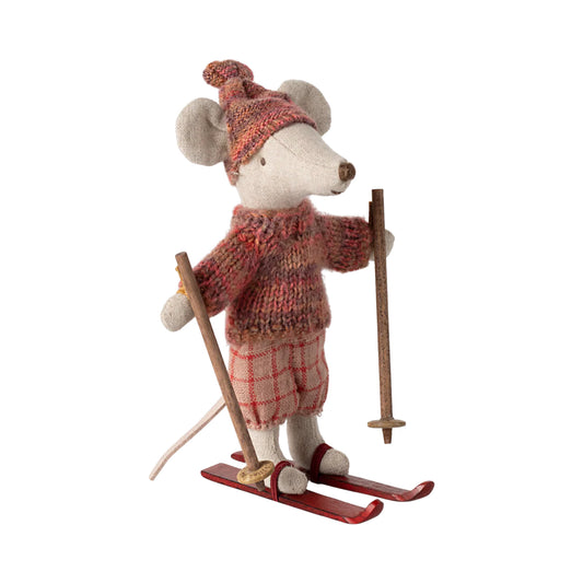 Maileg Winter Ski Mouse | Big Sister Rose