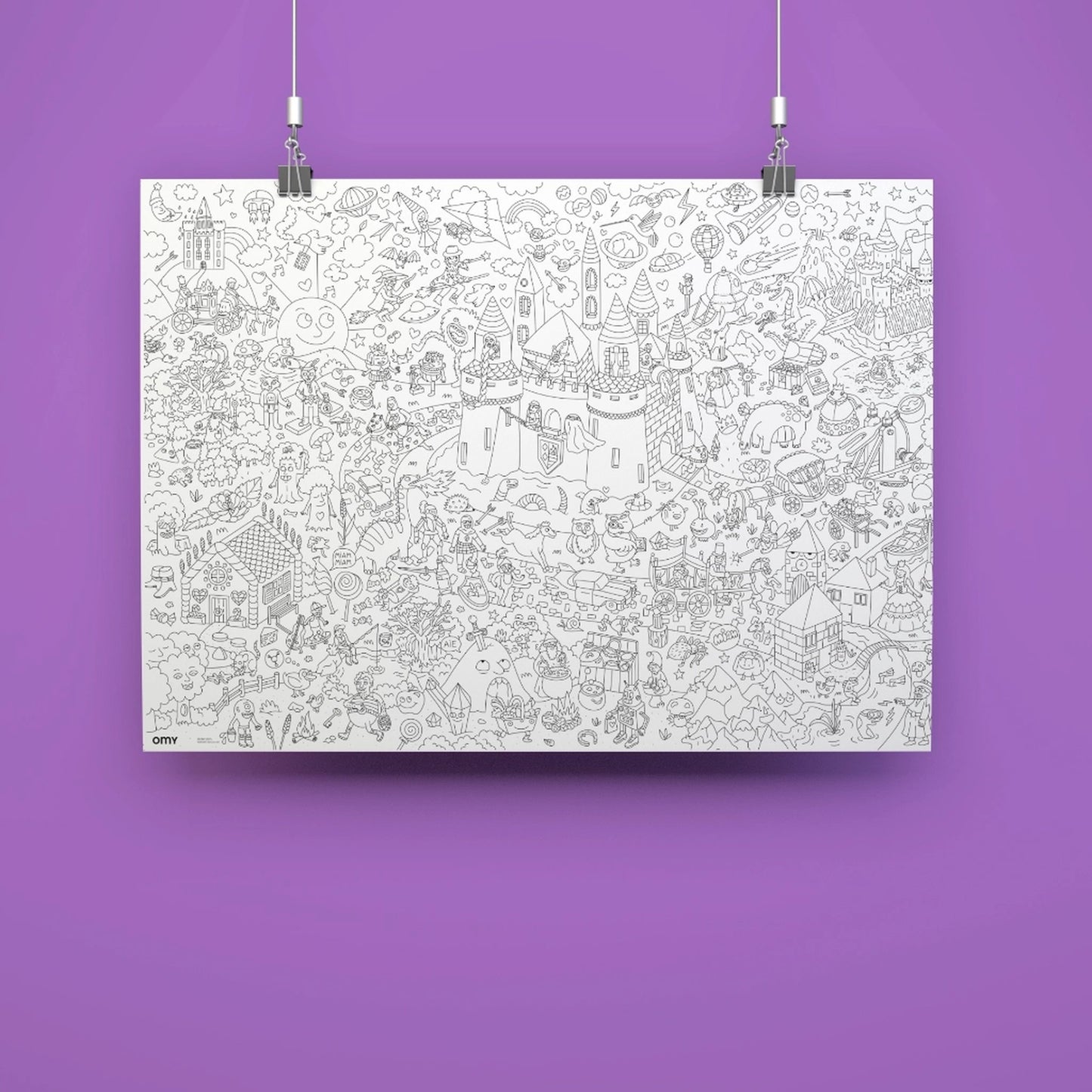 Giant Coloring Poster | Magic