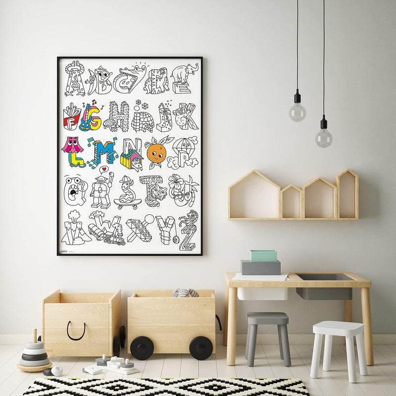 Giant Coloring Poster | ABC