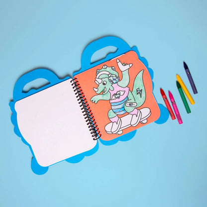 Coloring & Sticker Book | Dino
