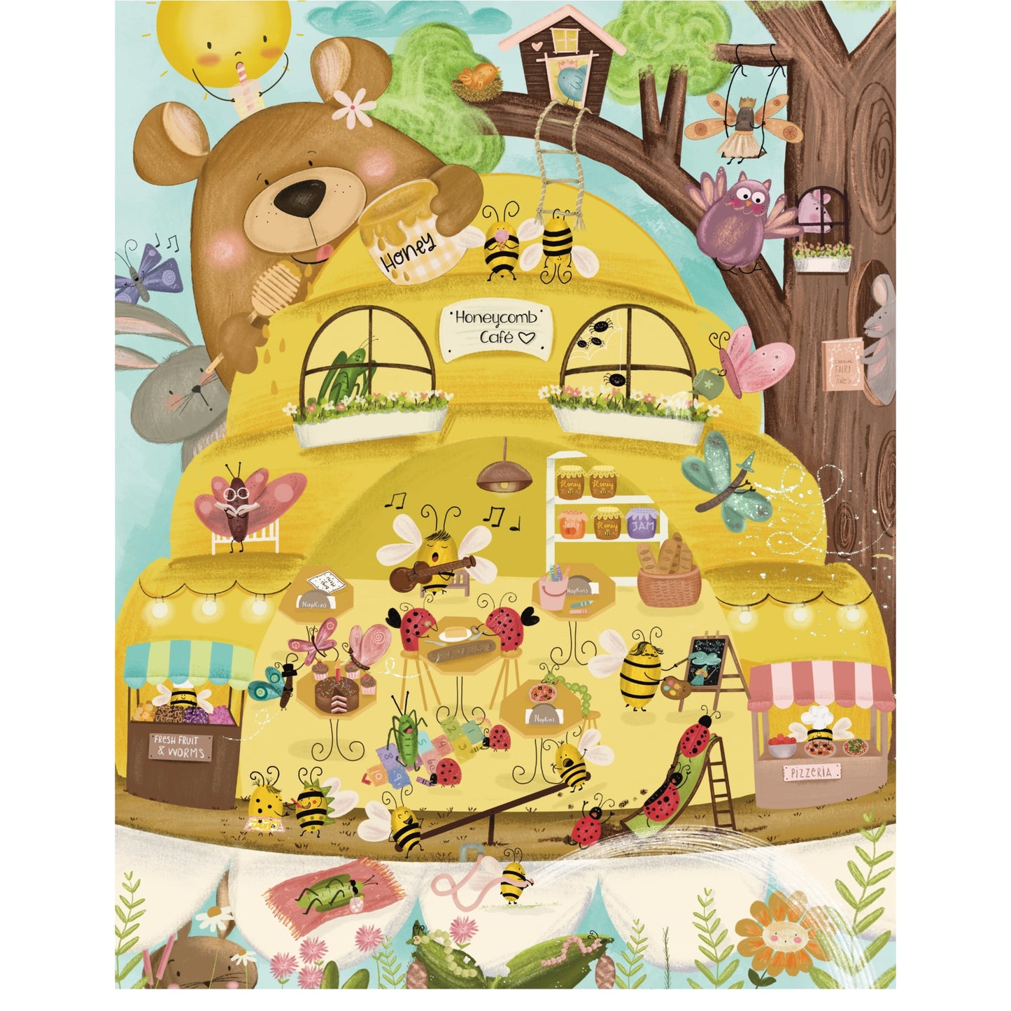 Honeycomb Cafe | 200 Piece Puzzle