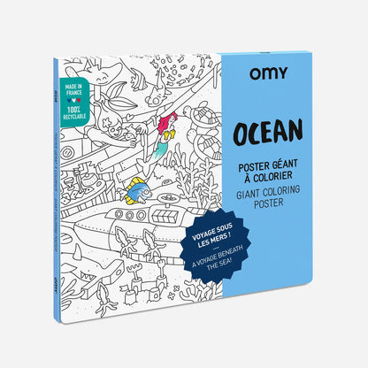 Giant Coloring Poster | Ocean