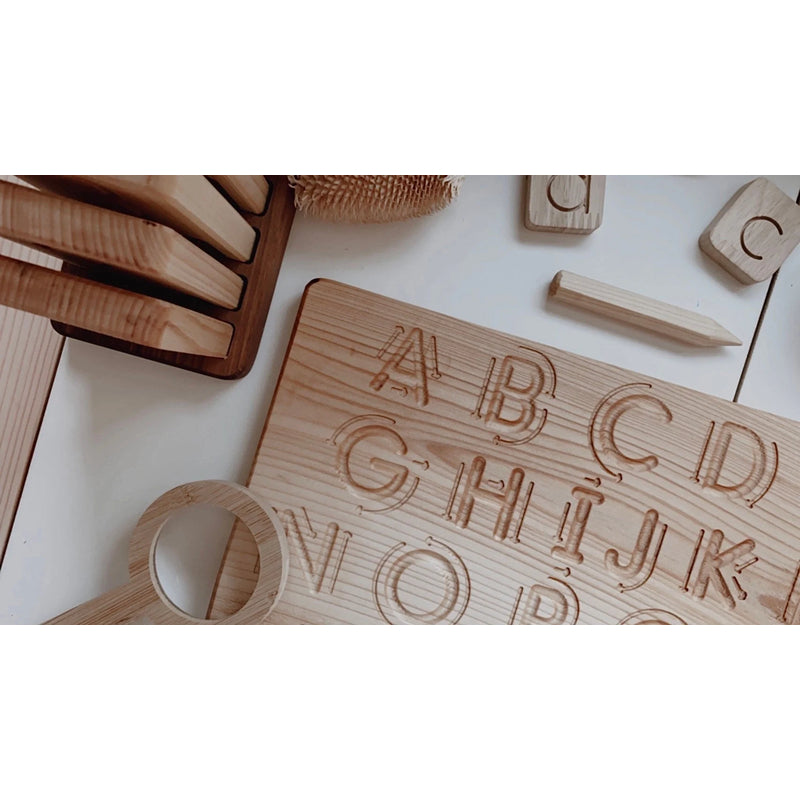 Alphabet Tracing Board w/ Arrows