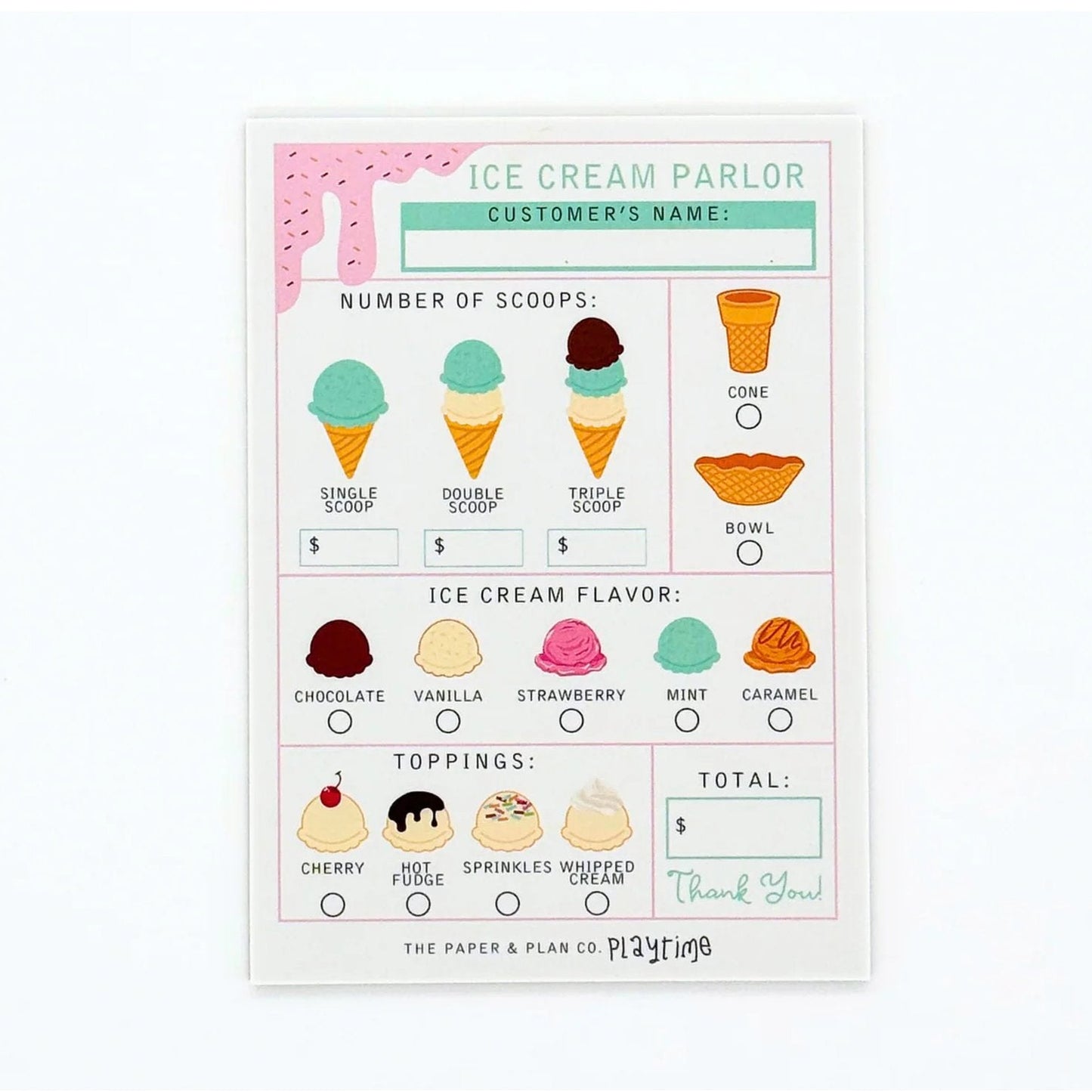 playtime pad ice cream parlor