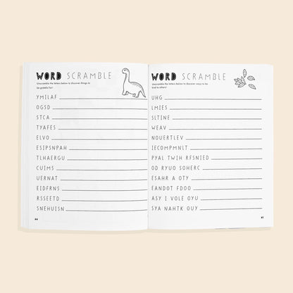 Gratitude Activity Book Inside
