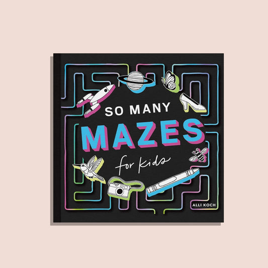 So Many Mazes for Kids Book