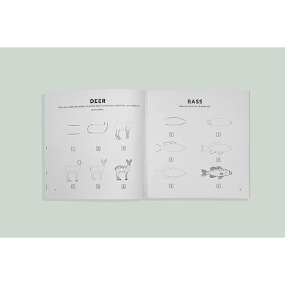 How to Draw Book for Kids | Woodland Creatures