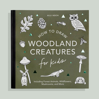 How to Draw Book for Kids | Woodland Creatures
