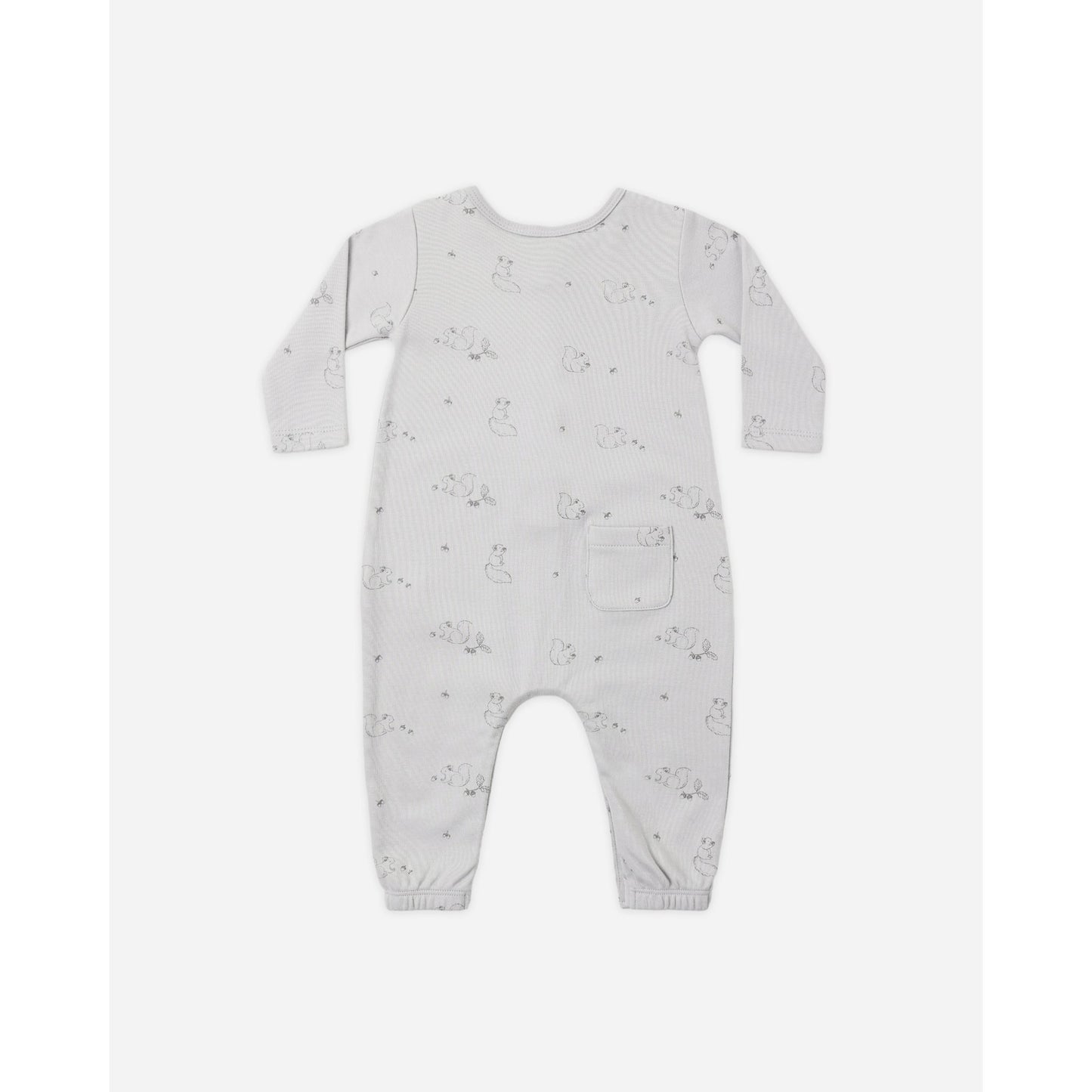 Long Sleeve Jumpsuit | Squirrel