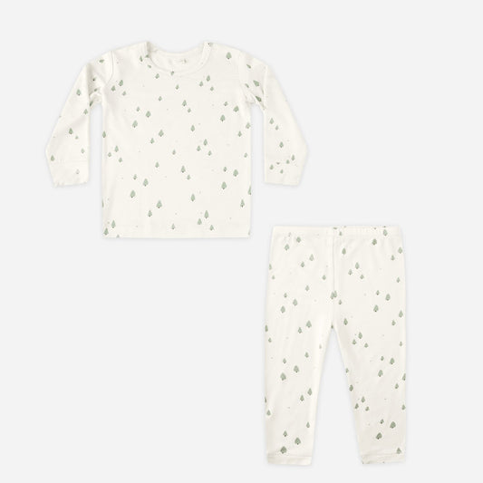 Bamboo Pajama Set | Trees