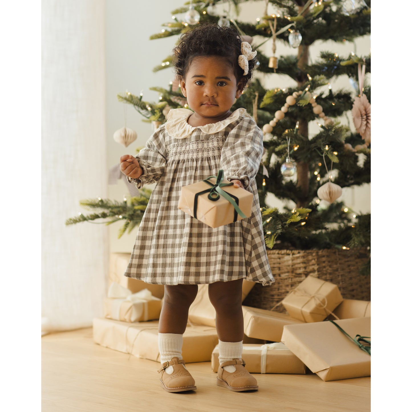 Callie Dress | Forest Check