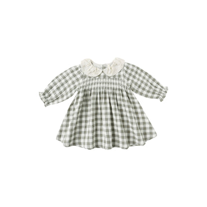 Callie Dress | Forest Check