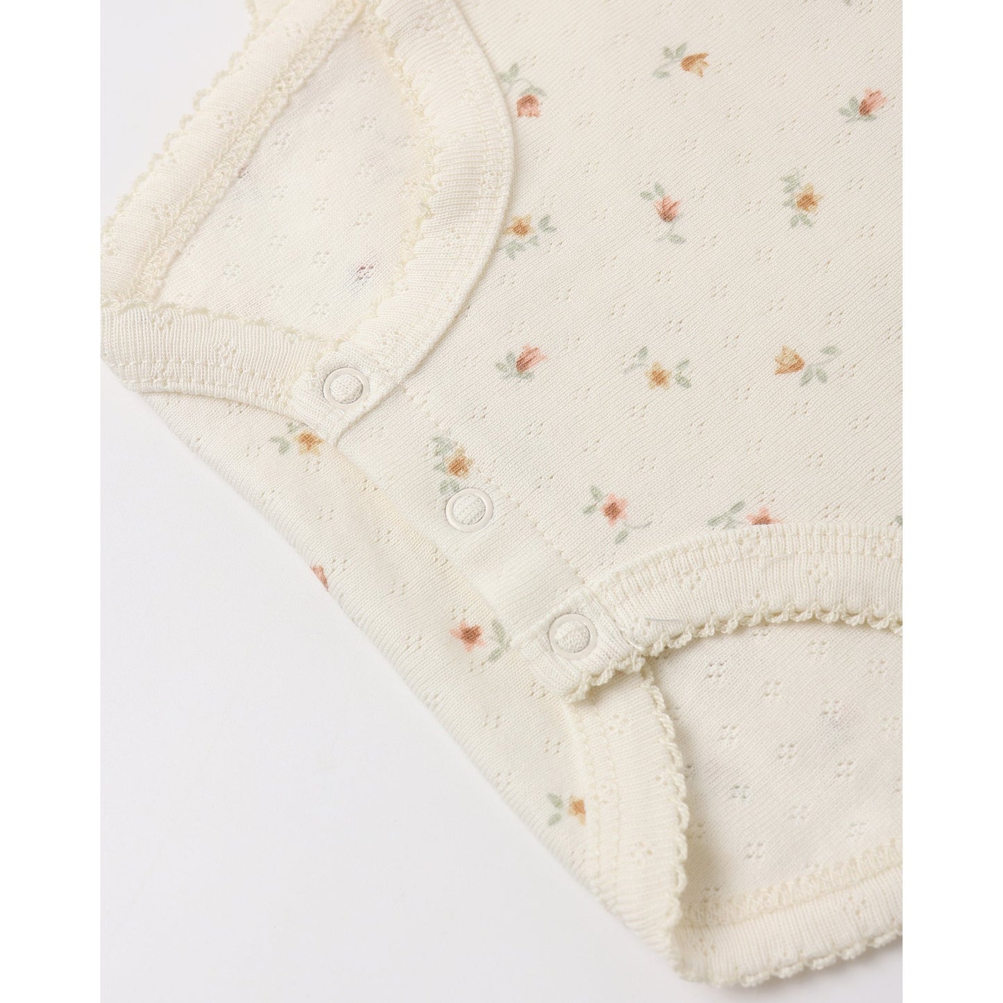 Pointelle Skirted Bodysuit | Petit Fleur