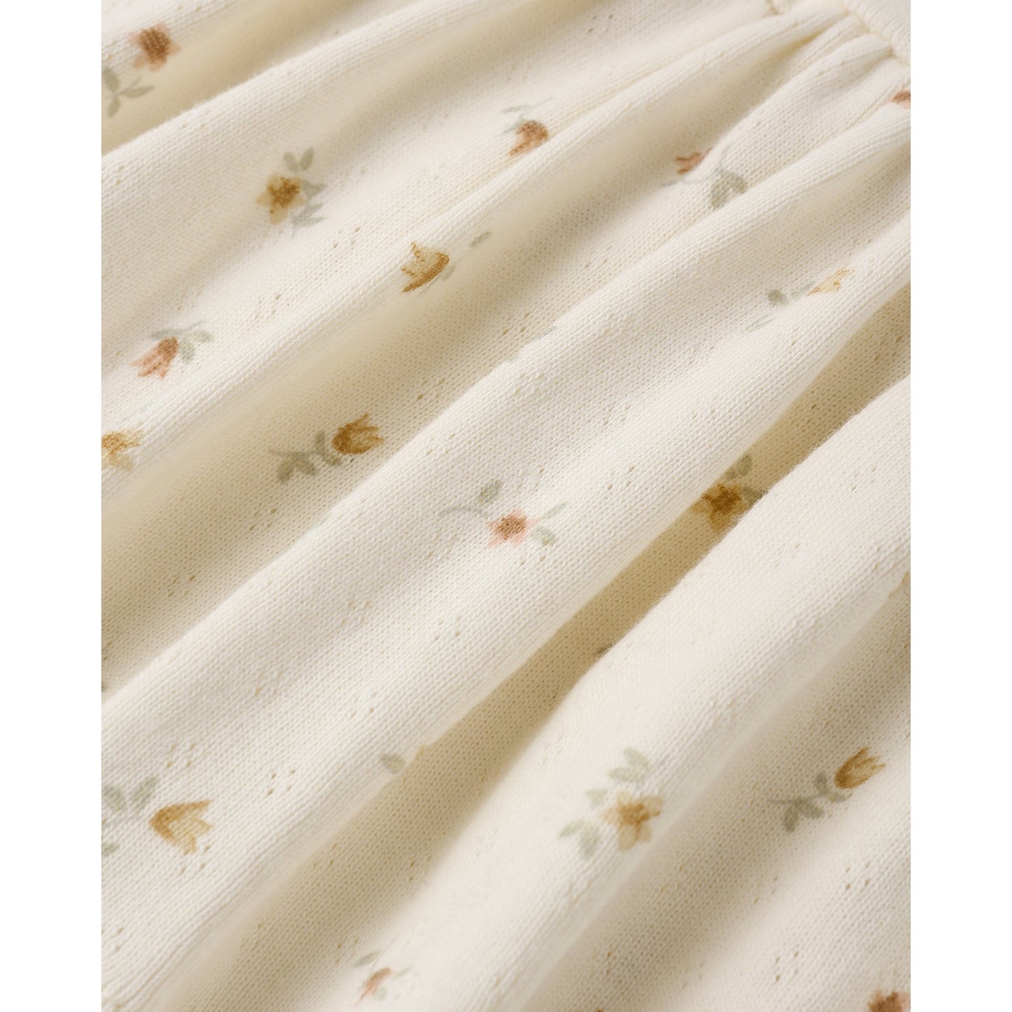 Pointelle Skirted Bodysuit | Petit Fleur