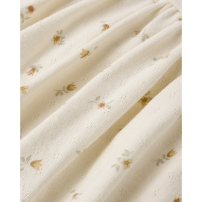 Pointelle Skirted Bodysuit | Petit Fleur