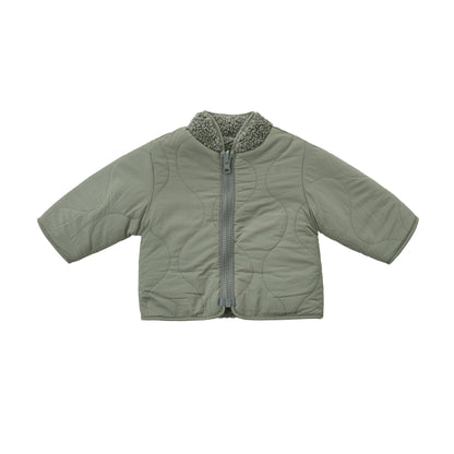 Shearling Zip Jacket | Forest