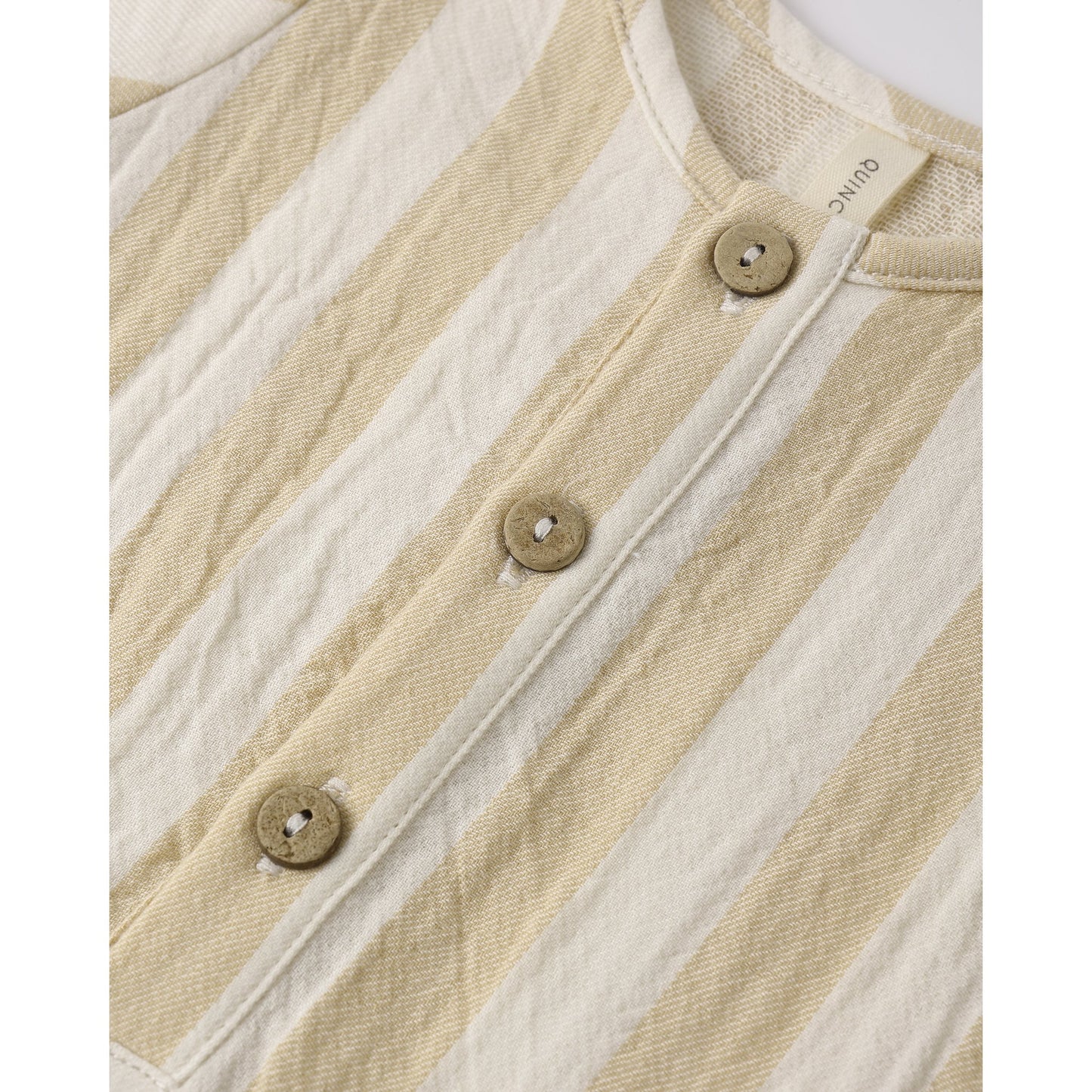 Short Sleeve Woven Romper | Summer Stripe