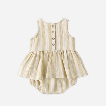 Skirted Tank Romper | Summer Stripe