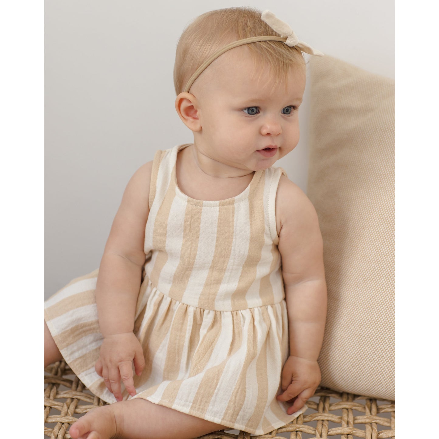Skirted Tank Romper | Summer Stripe