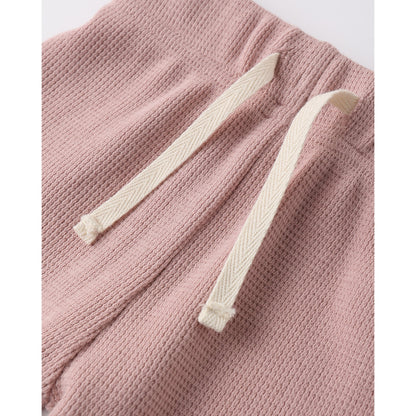 Waffle Top & Pant Set | Mauve