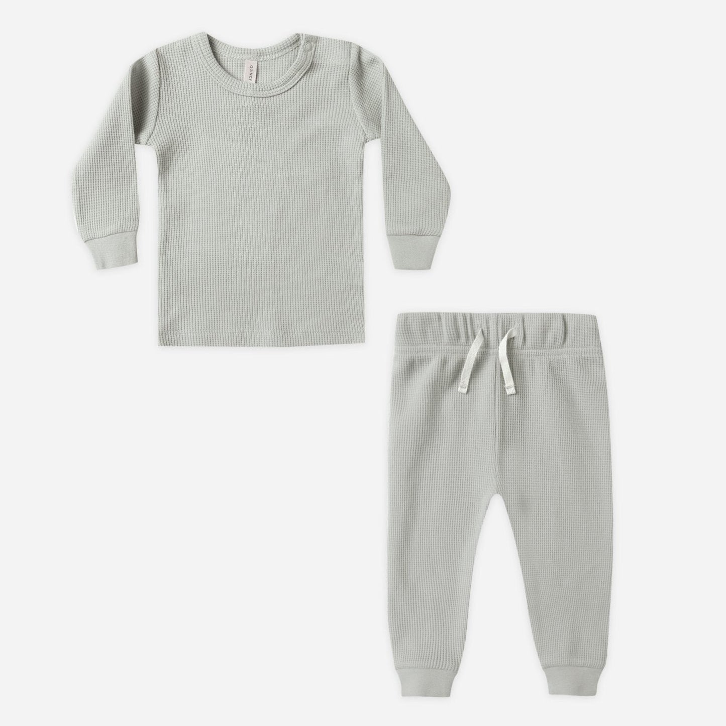 Waffle Top & Pant Set | Sage