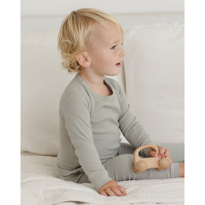 Waffle Top & Pant Set | Sage
